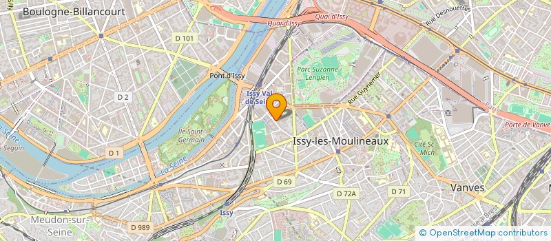 localisation de l'entreprise MONSIEUR THOMAS CLINI à ISSY-LES-MOULINEAUX