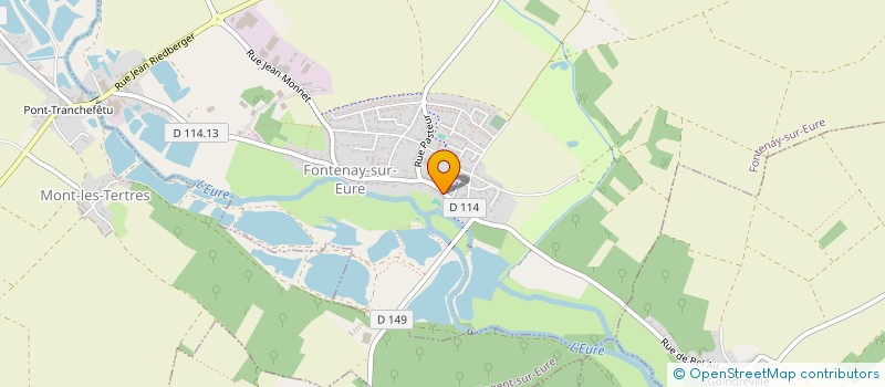 localisation de l'entreprise MONSIEUR THOMAS CLOSSET à FONTENAY-SUR-EURE