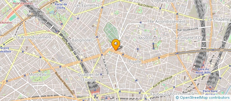 localisation de l'entreprise MONSIEUR THOMAS CLOT  PARIS