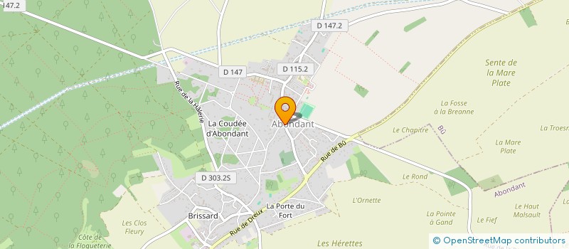localisation de l'entreprise MONSIEUR THOMAS CLOTHILDE à ABONDANT