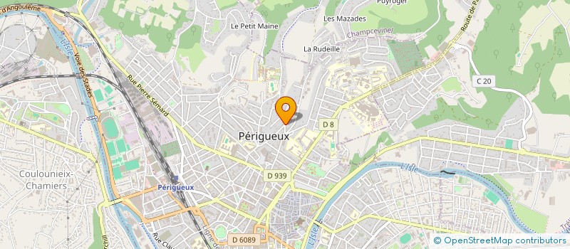 localisation de l'entreprise MONSIEUR THOMAS COCHELIN à PERIGUEUX