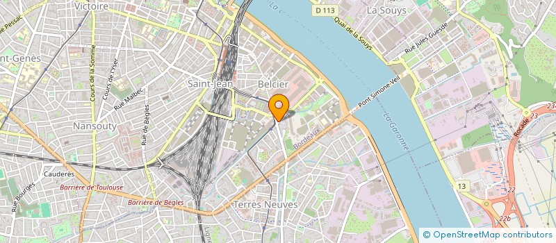 localisation de l'entreprise MONSIEUR THOMAS COCHEREL  BORDEAUX