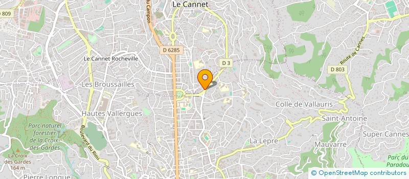 localisation de l'entreprise MONSIEUR THOMAS COLINET  CANNES