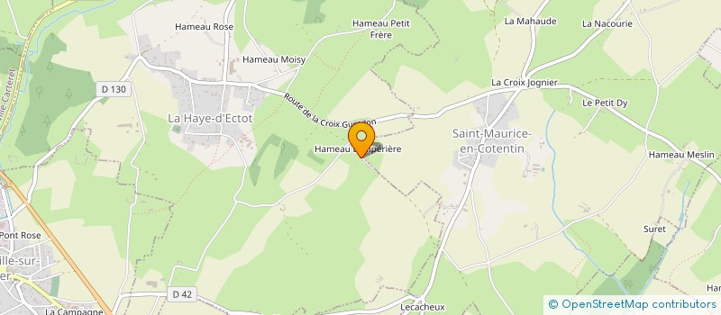 localisation de l'entreprise MONSIEUR THOMAS COLLAS DUGENETEL  SAINT-MAURICE-EN-COTENTIN