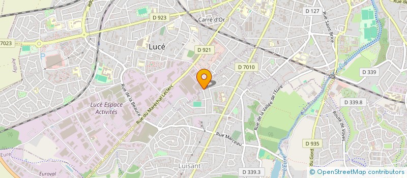localisation de l'entreprise MONSIEUR THOMAS COLNELLE à LUISANT