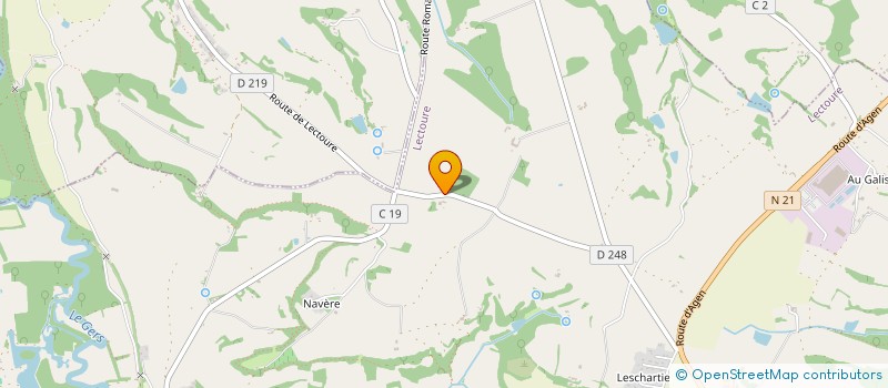 localisation de l'entreprise MONSIEUR THOMAS COLON  LECTOURE