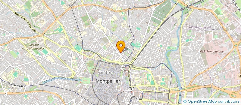 localisation de l'entreprise MONSIEUR THOMAS COMPAN à MONTPELLIER