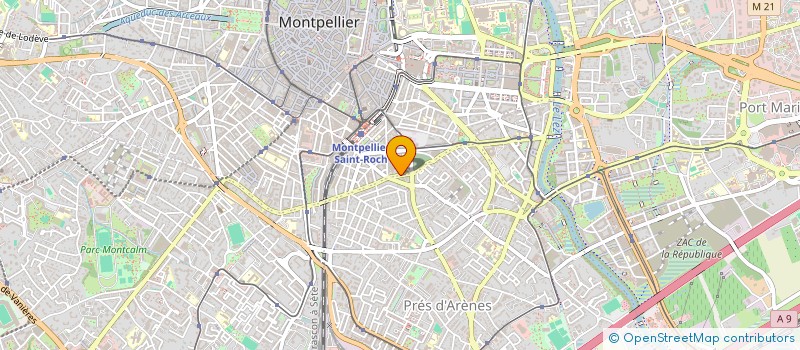 localisation de l'entreprise MONSIEUR THOMAS COMTE  MONTPELLIER