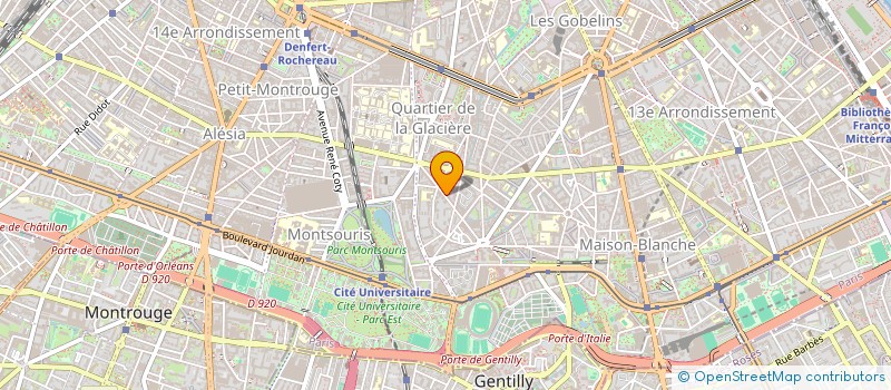 localisation de l'entreprise MONSIEUR THOMAS CONGOST  PARIS