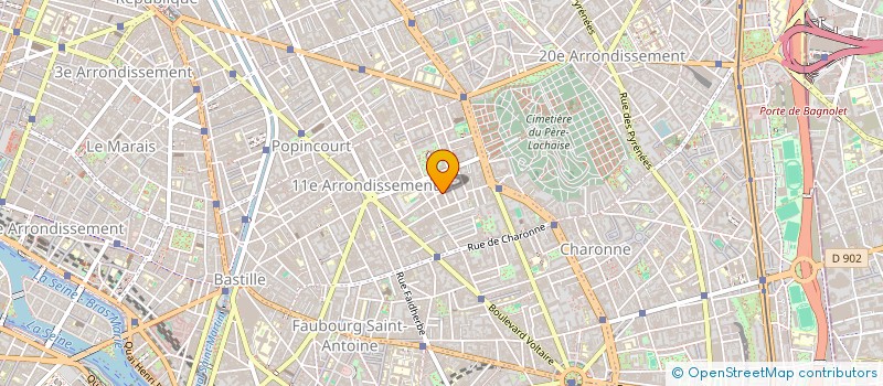 localisation de l'entreprise MONSIEUR THOMAS CONSIGNY  PARIS