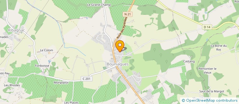 localisation de l'entreprise MONSIEUR THOMAS CONSOLI à BOUNIAGUES