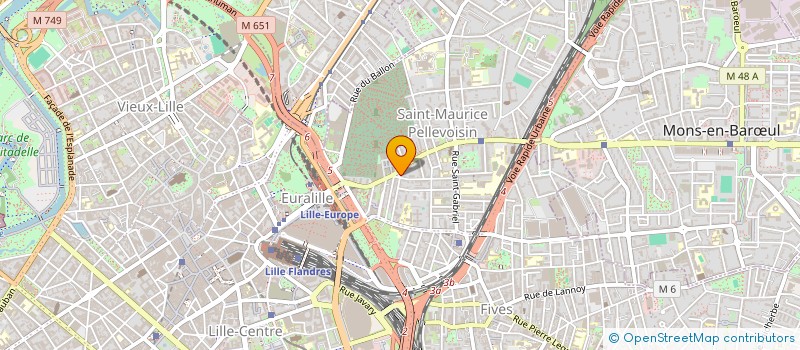 localisation de l'entreprise MONSIEUR THOMAS COQUELET à LILLE