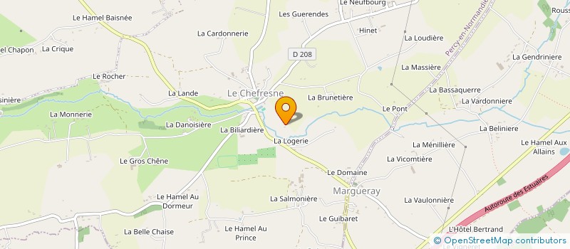 localisation de l'entreprise MONSIEUR THOMAS COQUELIN  MONTBRAY