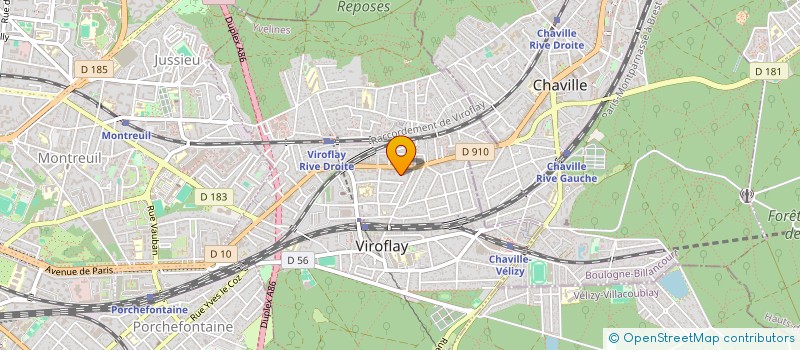 localisation de l'entreprise MONSIEUR THOMAS CORADIN à VIROFLAY