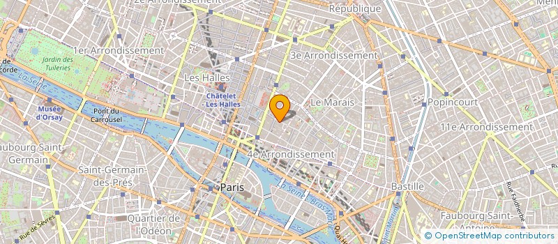 localisation de l'entreprise MONSIEUR THOMAS CORCOS--HITZELBERGER  PARIS 04