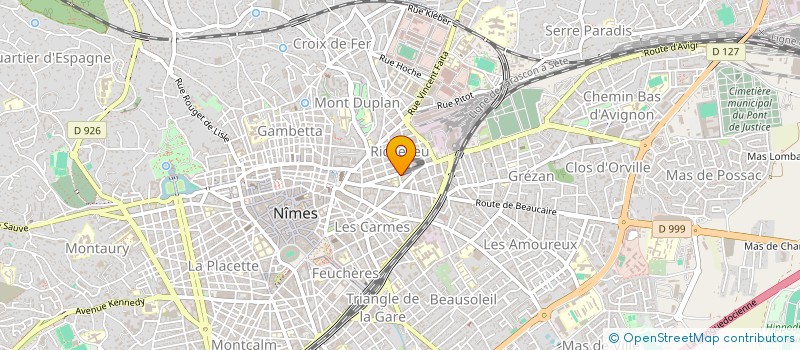 localisation de l'entreprise MONSIEUR THOMAS CORDEIRO DE SOUSA  NIMES