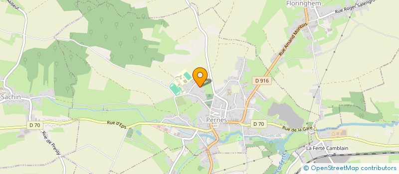 localisation de l'entreprise MONSIEUR THOMAS CORDONNIER  PERNES