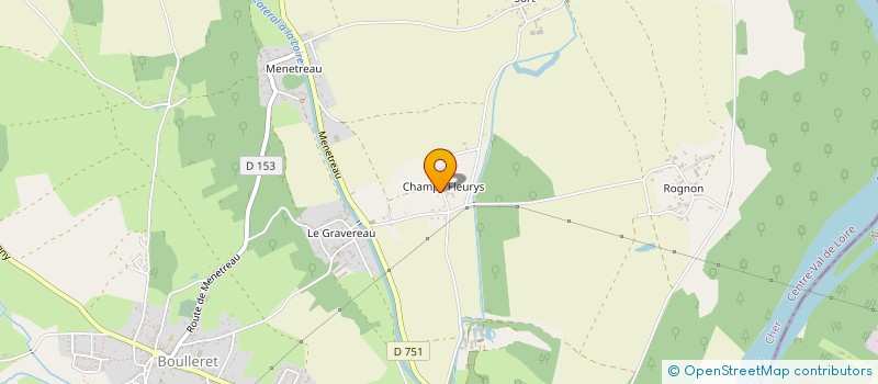 localisation de l'entreprise MONSIEUR THOMAS CORMIER  BOULLERET