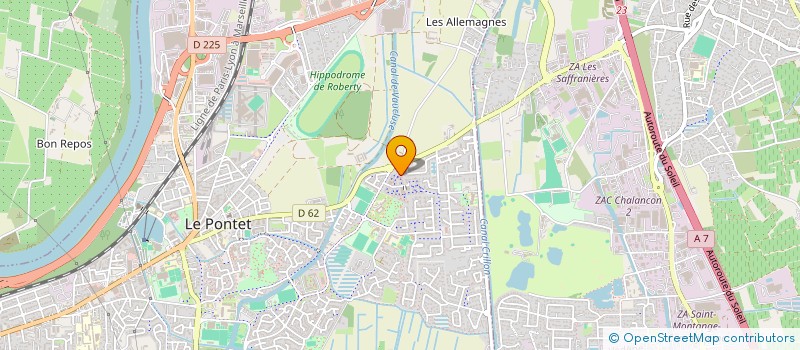 localisation de l'entreprise MONSIEUR THOMAS CORNELUS  LE PONTET