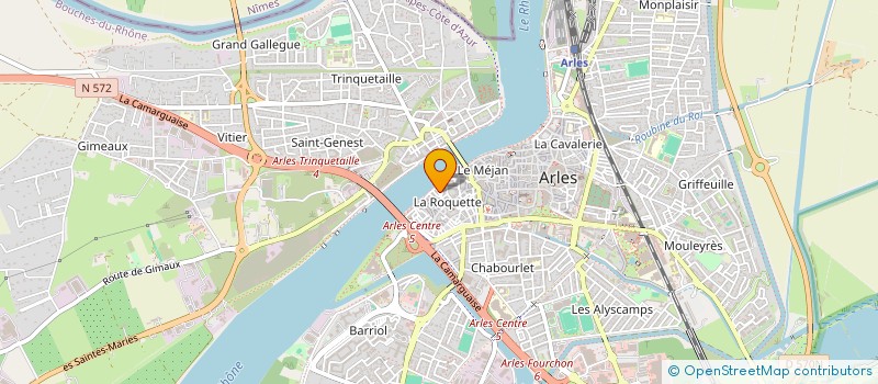 localisation de l'entreprise MONSIEUR THOMAS COROLLEUR  ARLES