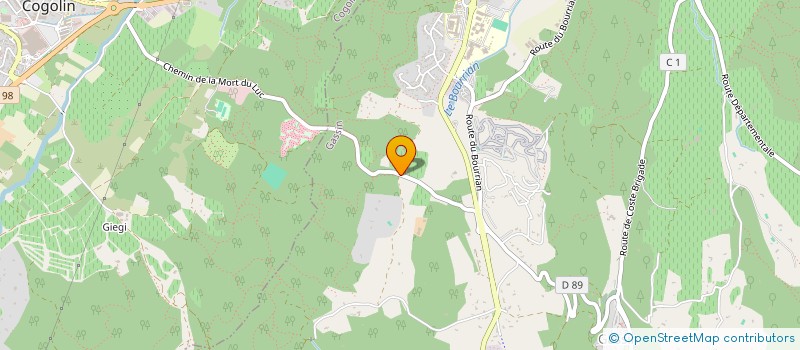 localisation de l'entreprise MONSIEUR THOMAS CORSAN  GASSIN