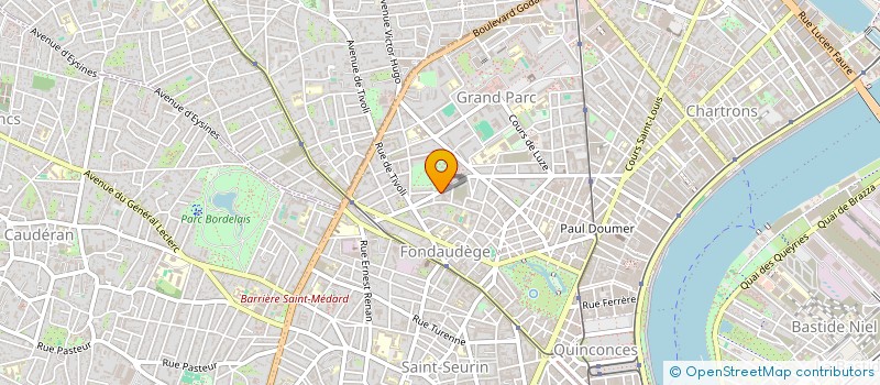 localisation de l'entreprise MONSIEUR THOMAS CORSON  BORDEAUX