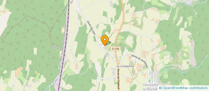 localisation de l'entreprise MONSIEUR THOMAS COSMANO  VAUNAVEYS-LA-ROCHETTE