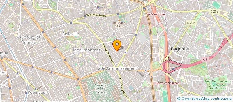 localisation de l'entreprise MONSIEUR THOMAS COSTE  PARIS