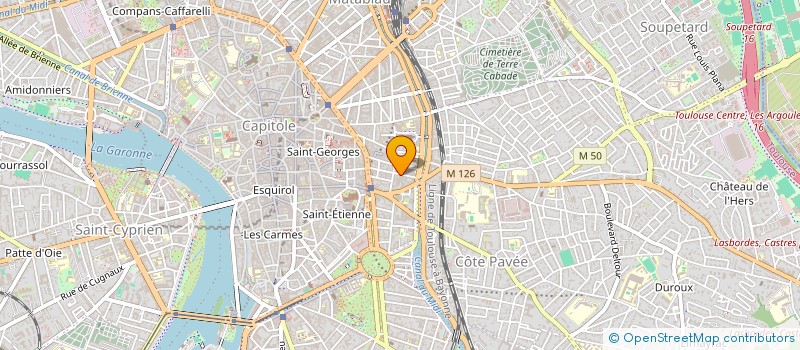 localisation de l'entreprise MONSIEUR THOMAS COSTE  TOULOUSE