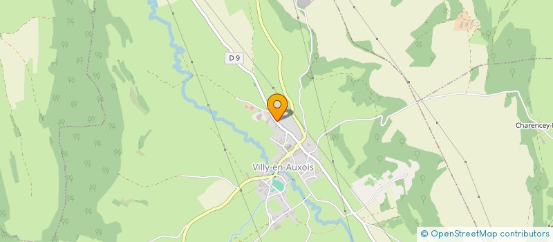 localisation de l'entreprise MONSIEUR THOMAS COTIBY à VILLY-EN-AUXOIS