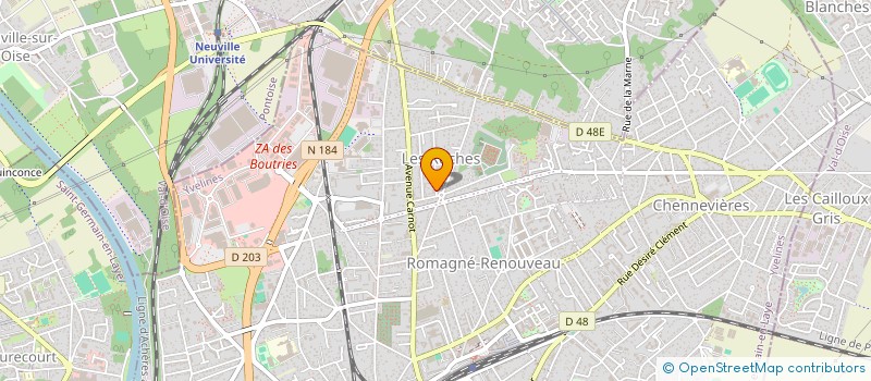 localisation de l'entreprise MONSIEUR THOMAS COTTEREAU  CONFLANS-SAINTE-HONORINE