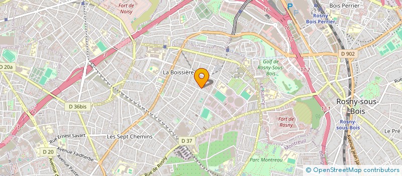 localisation de l'entreprise MONSIEUR THOMAS COUADAU à MONTREUIL