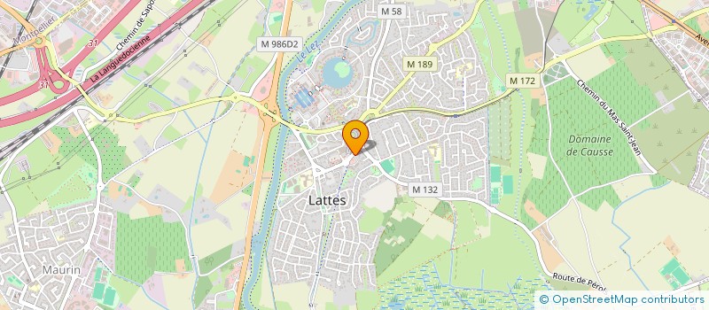 localisation de l'entreprise MONSIEUR THOMAS COUGET à LATTES