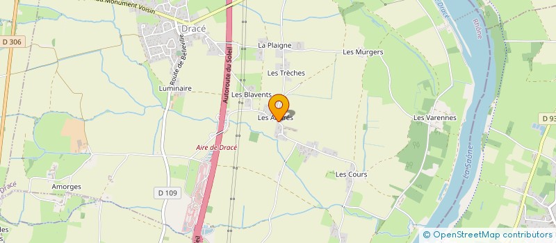 localisation de l'entreprise MONSIEUR THOMAS COULON  DRACE