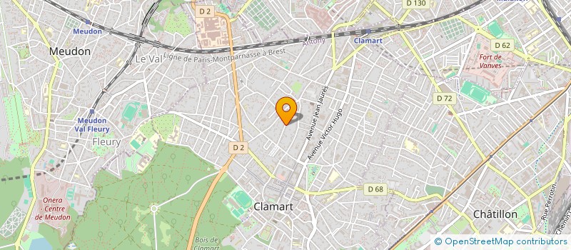 localisation de l'entreprise MONSIEUR THOMAS COURTEILLE à CLAMART