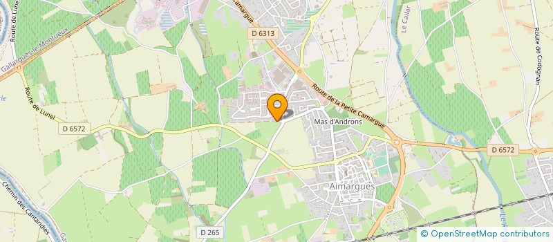 localisation de l'entreprise MONSIEUR THOMAS COURTIAU à AIMARGUES