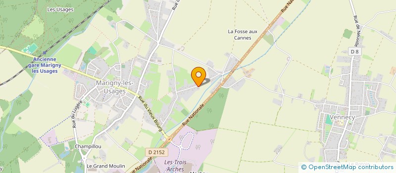 localisation de l'entreprise MONSIEUR THOMAS COUTANT à MARIGNY-LES-USAGES