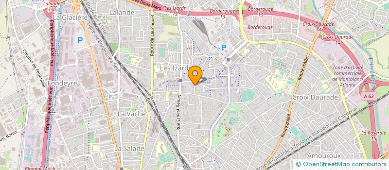 localisation de l'entreprise MONSIEUR THOMAS COUTURIER  TOULOUSE