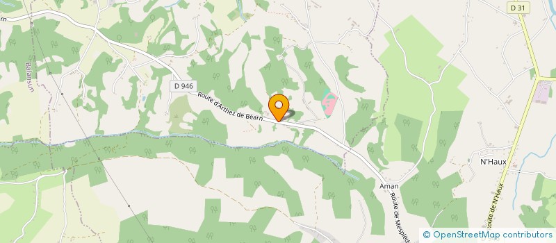 localisation de l'entreprise MONSIEUR THOMAS COYCAUT  MESPLEDE