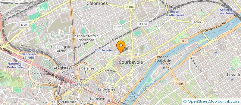 localisation de l'entreprise MONSIEUR THOMAS CREMIER à COURBEVOIE