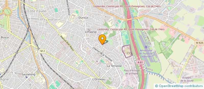 localisation de l'entreprise MONSIEUR THOMAS CREMIER  TOULOUSE