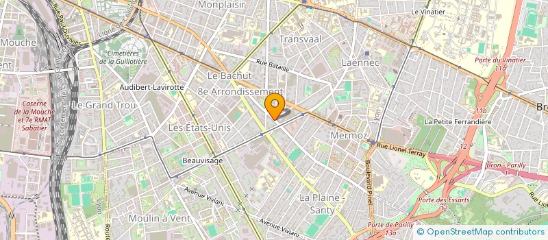 localisation de l'entreprise MONSIEUR THOMAS CREPIN  LYON