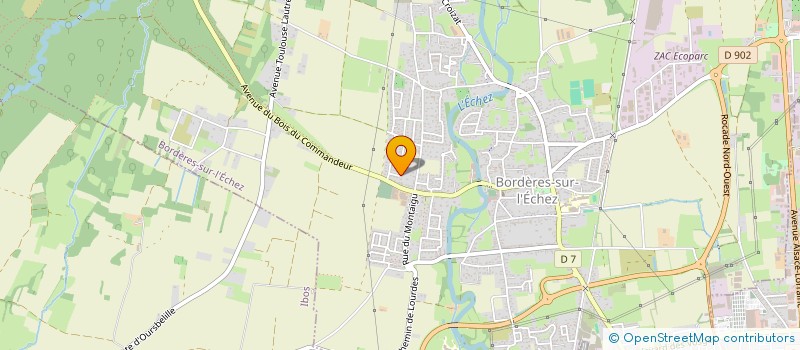 localisation de l'entreprise MONSIEUR THOMAS CREPON  BORDERES-SUR-L'ECHEZ