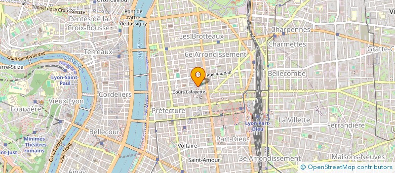 localisation de l'entreprise MONSIEUR THOMAS CRETIN  LYON