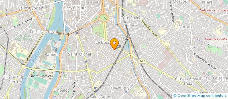 localisation de l'entreprise MONSIEUR THOMAS CROCHET  TOULOUSE