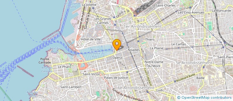 localisation de l'entreprise MONSIEUR THOMAS CROIZE à MARSEILLE