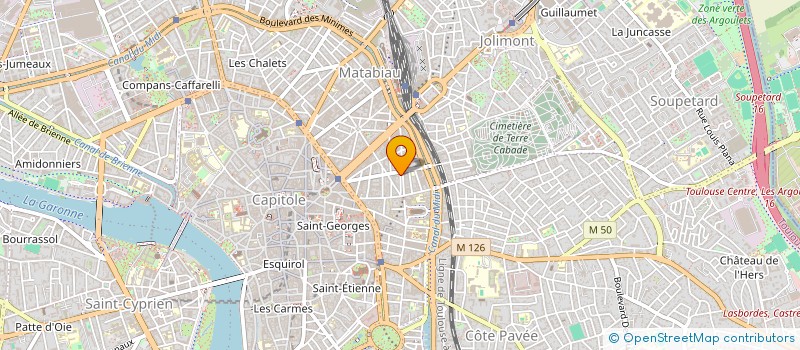 localisation de l'entreprise MONSIEUR THOMAS CROOK  TOULOUSE