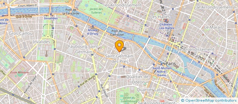 localisation de l'entreprise MONSIEUR THOMAS CROQUET  PARIS