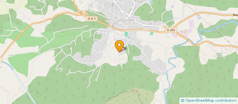 localisation de l'entreprise MONSIEUR THOMAS CUCINOTTA  TOURVES