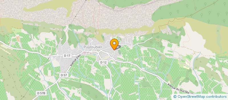 localisation de l'entreprise MONSIEUR THOMAS CUNHA  PUYLOUBIER